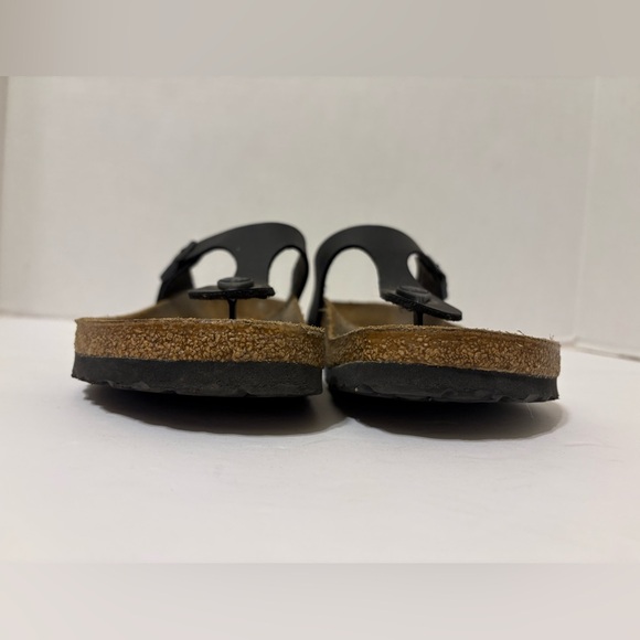 Birkenstock Gizeh black thong sandals size 40/9 - Picture 6 of 10